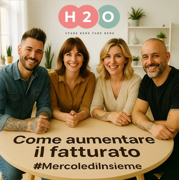 MercoledìInsieme – Come Aumentare il Fatturato del Tuo Salone con i 10 Benefici e i 10 Alleati H2O