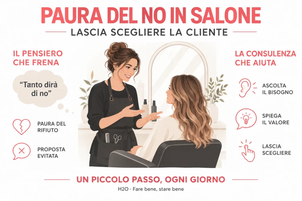 Paura del NO in Salone, Cosa ti frena